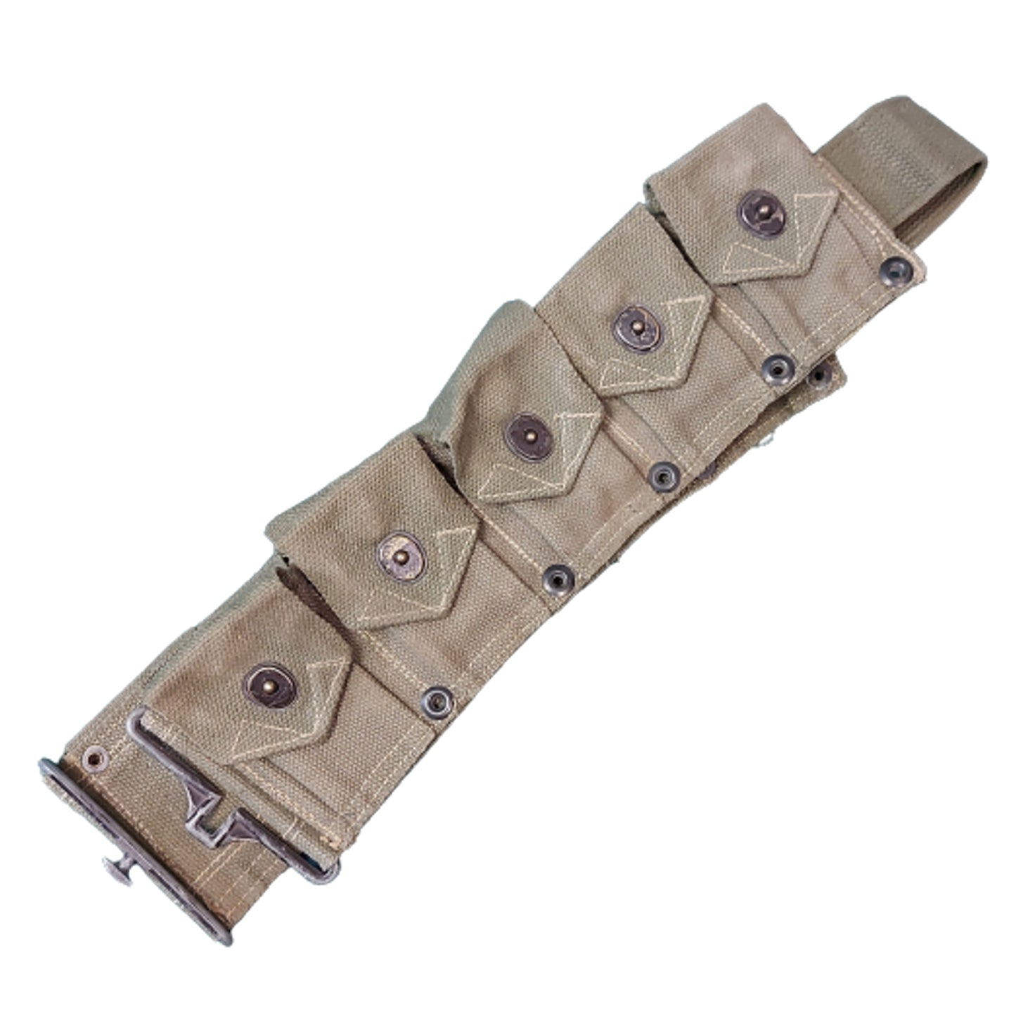 U.S.M.C. United States Marine Corps Vietnam War Cartridge Belt