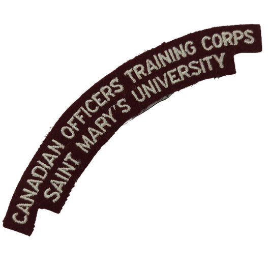 COTC Saint Mary's University Cloth Shoulder Title