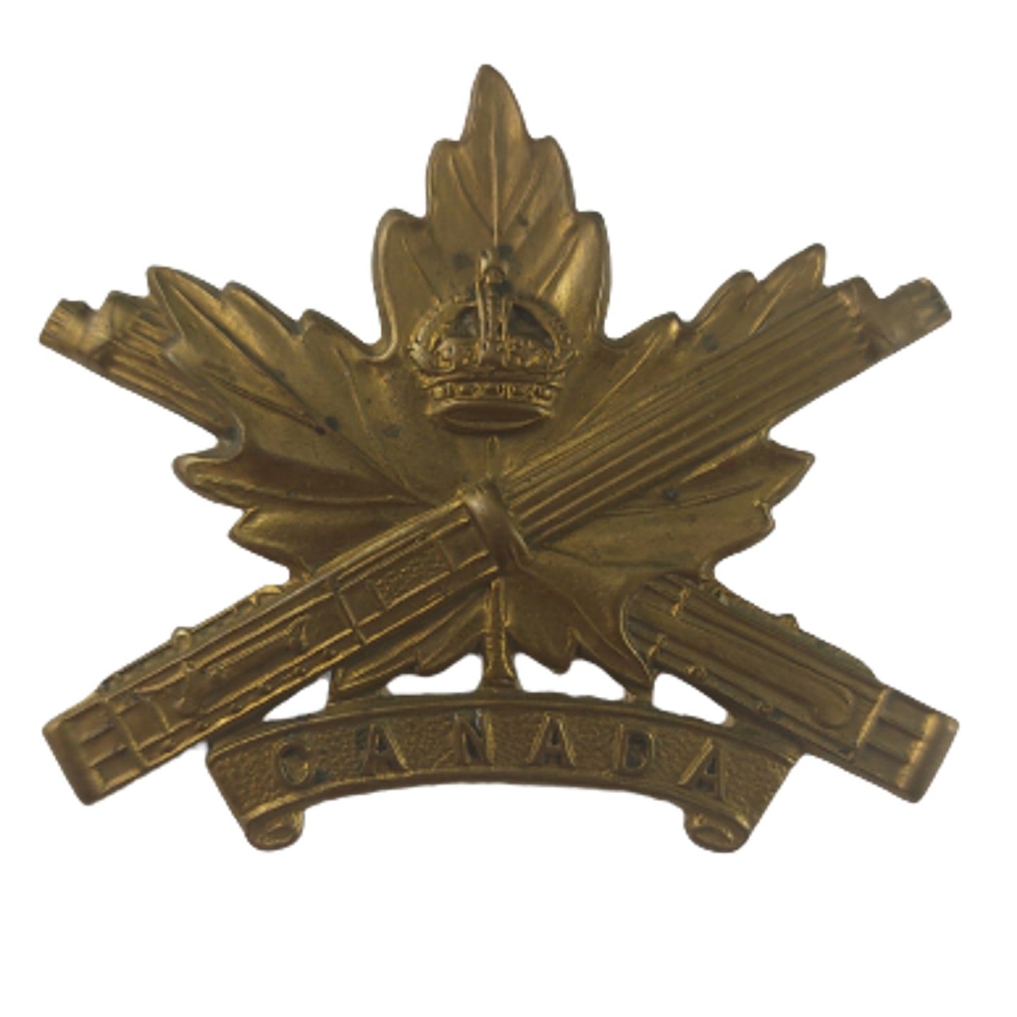 WW1 CMGC Canadian Machine Gun Corps Cap Badge