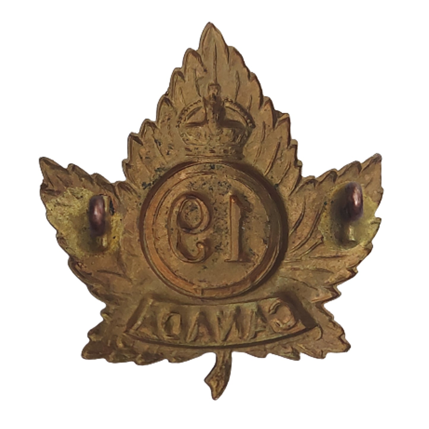 WW1 Canadian 19th Battalion Cap Badge - Toronto Ontario – Canadian ...
