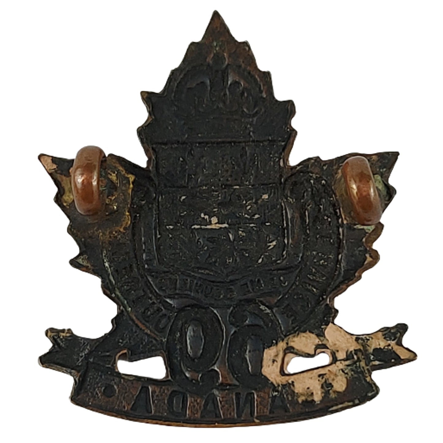 WW1 Canadian 69th Battalion Collar Badge - St.John Quebec