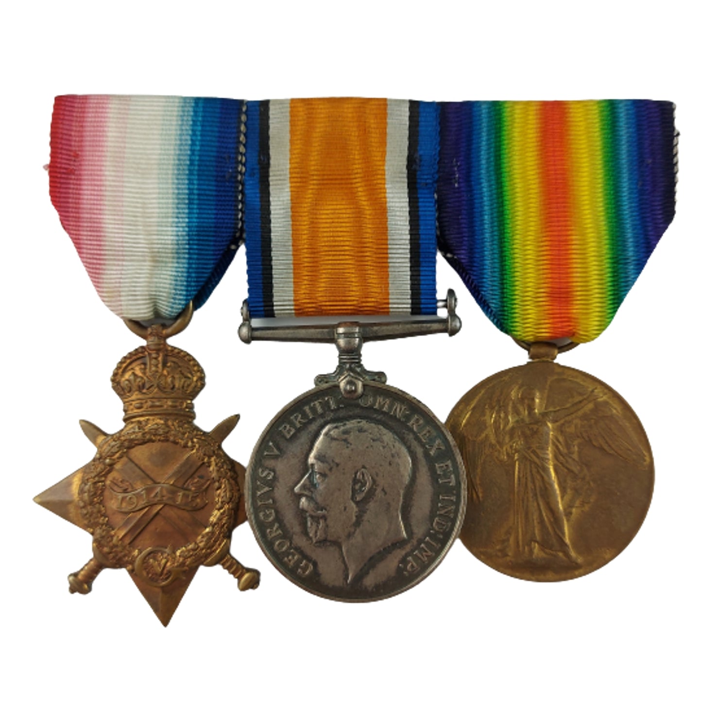 WW1 British Medal Trio - Royal Navy