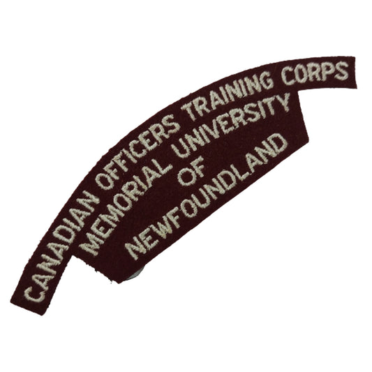 WW2 Canadian COTC Memorial University Of Newfoundland