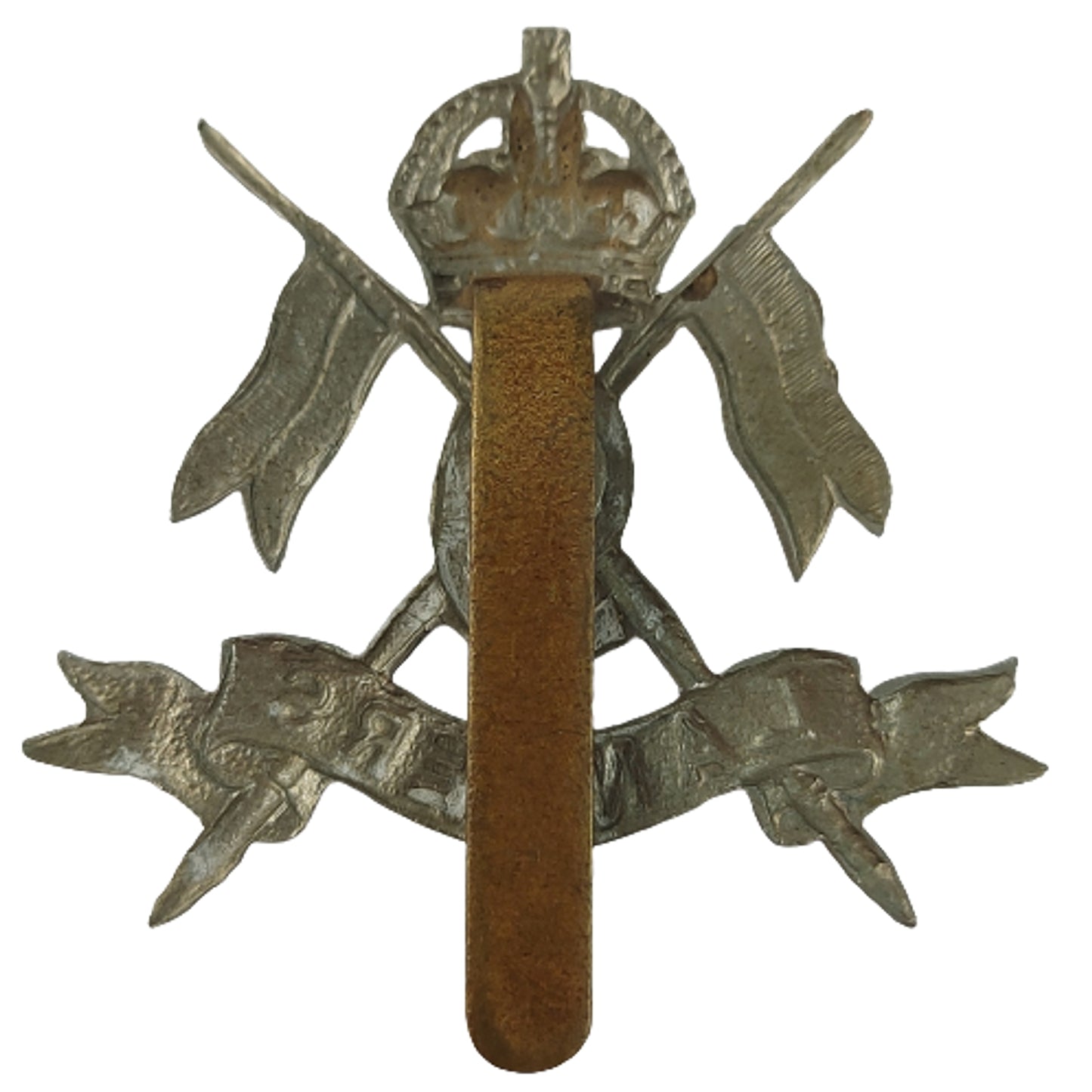 WW2 British 9th Lancers Regiment Cap Badge