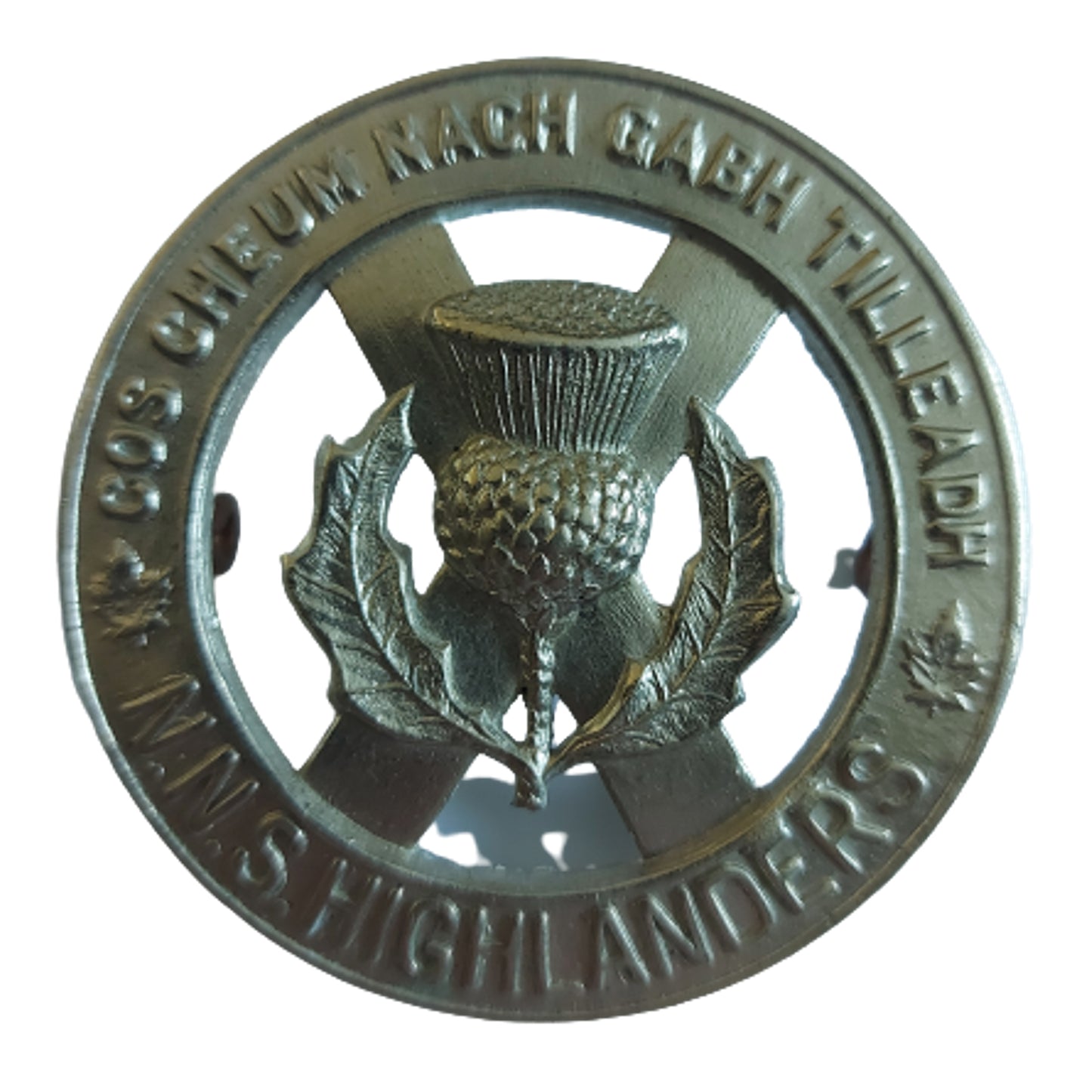 WW2 Canadian North Nova Scotia Highlanders Cap Badge