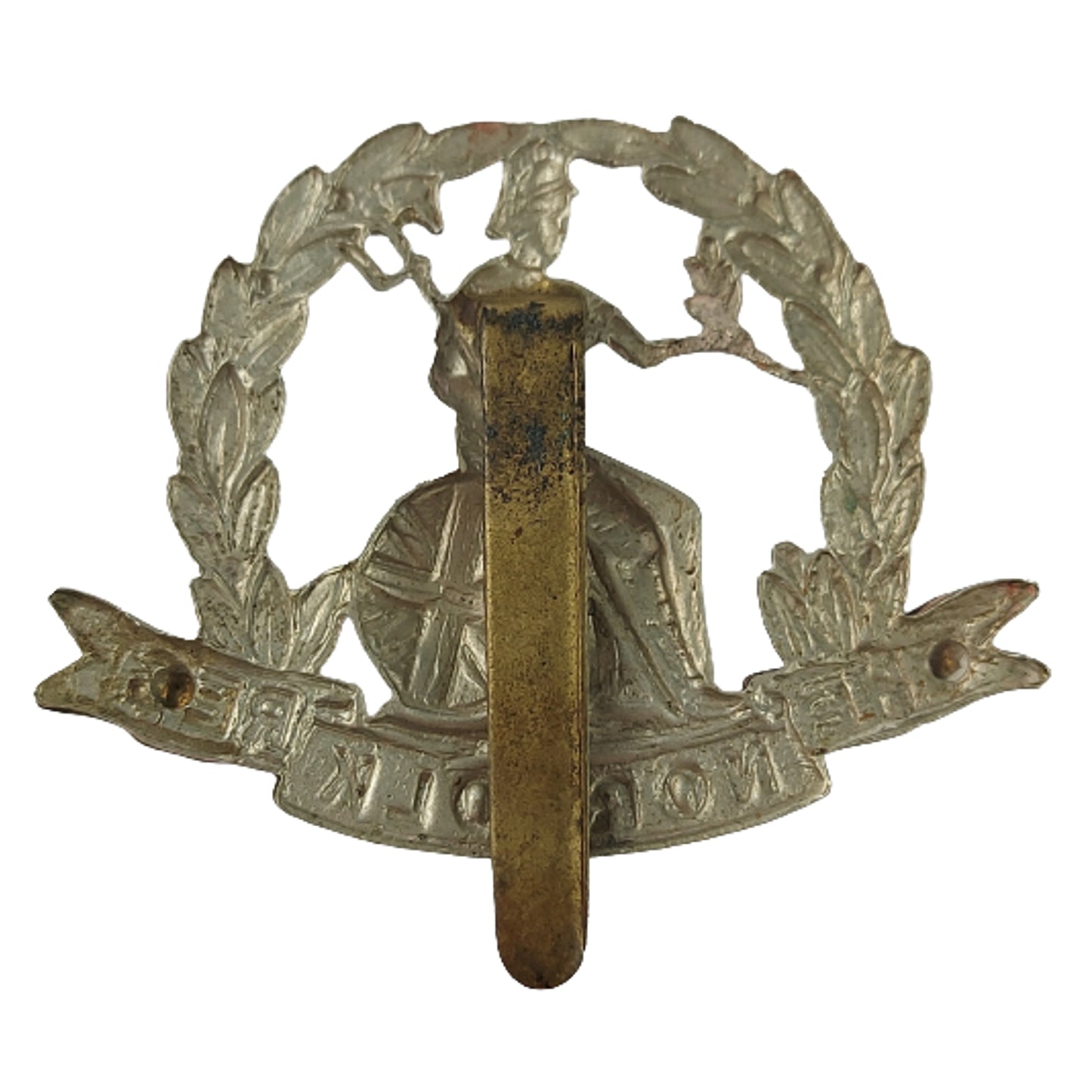 WW2 British Army Norfolk Regiment Cap Badge