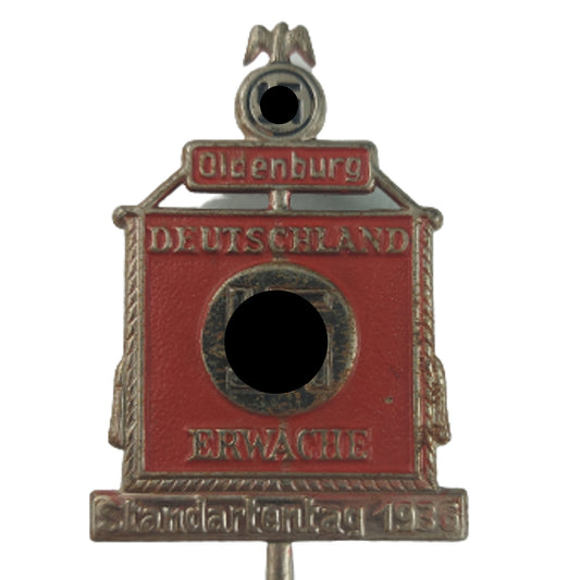 WW2 German NSDAP Deutschland Erwache Oldenburg District Badge