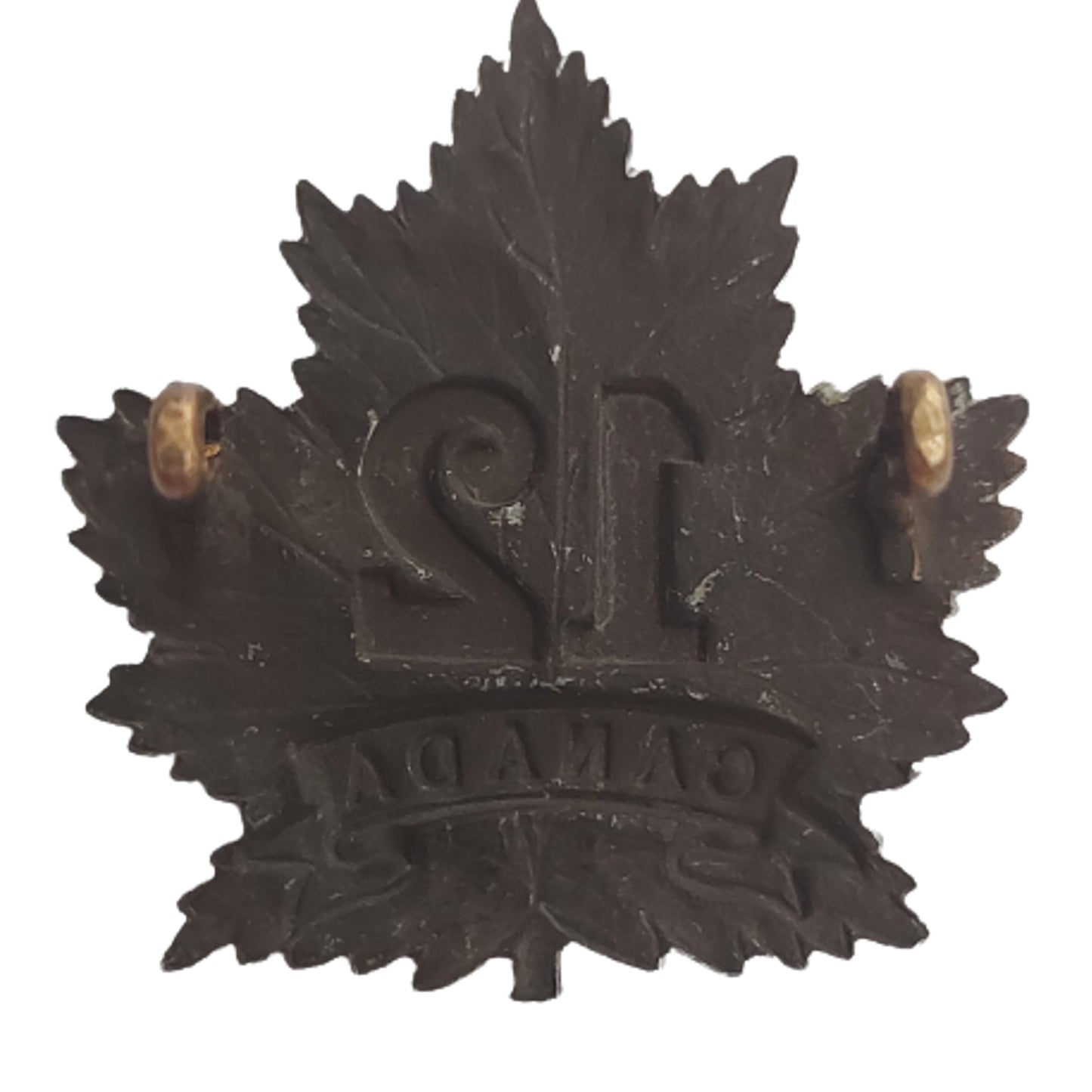 WW1 Canadian 12th Battalion Maritimes Officer's Cap Badge