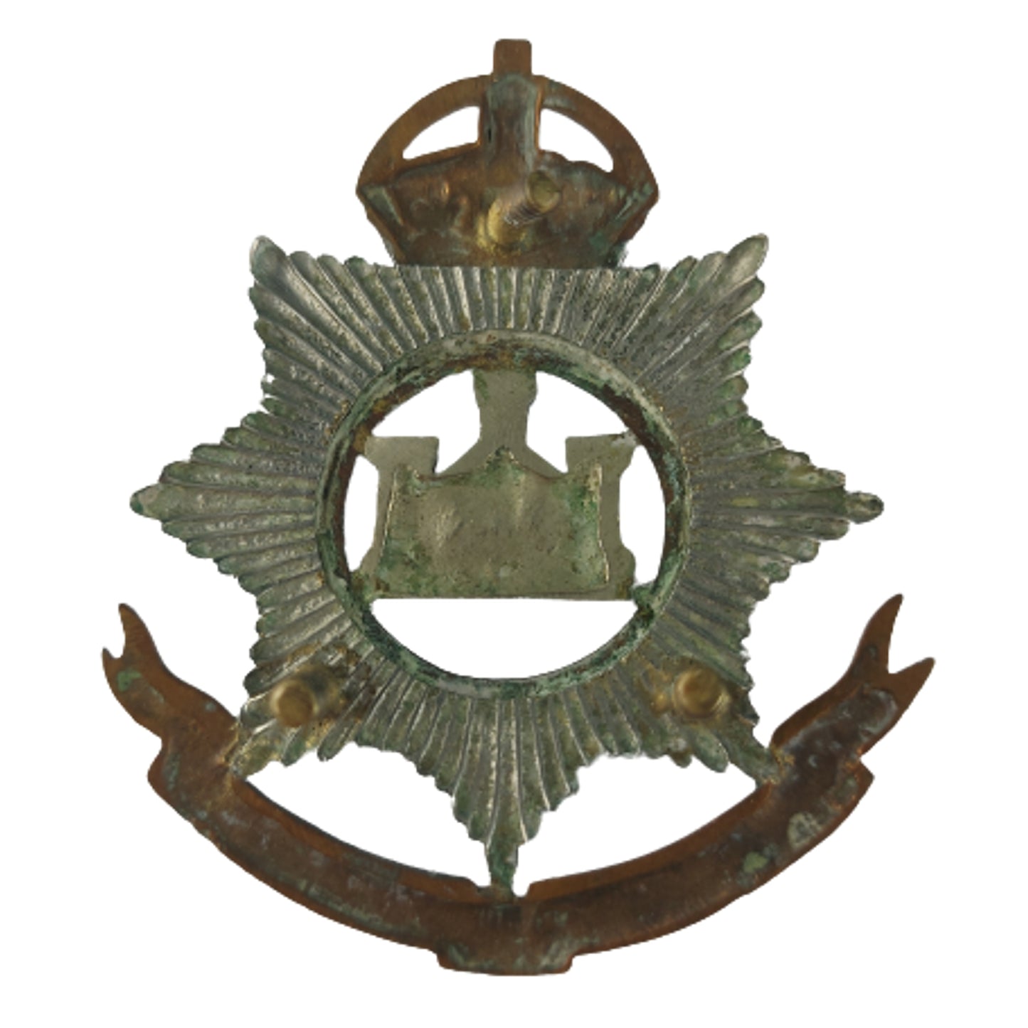 Pre-WW1 British 1902-1905 Devonshire Regiment Officer's Cap Badge