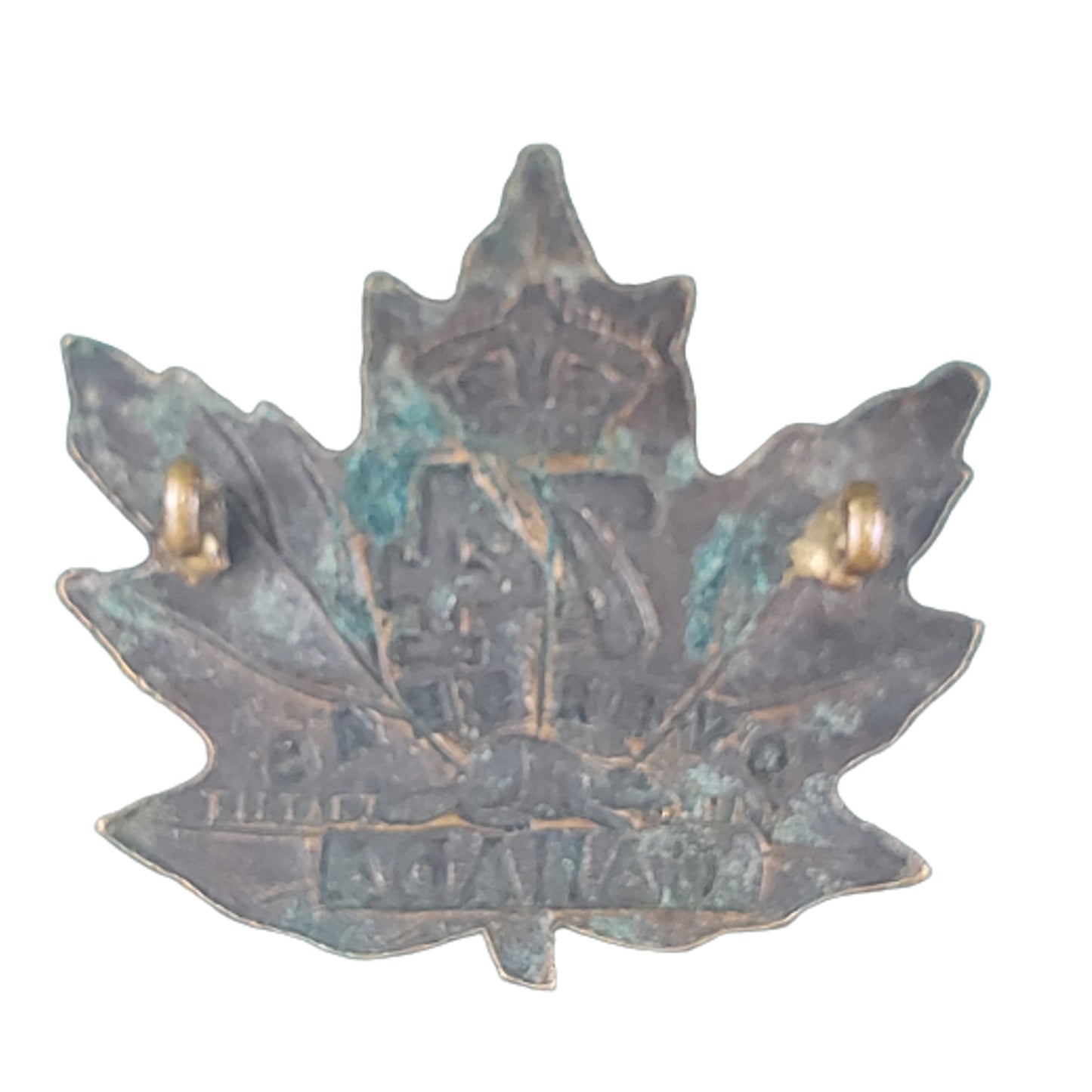 WW1 Canadian 74th Battalion Cap Badge - Tiptaft