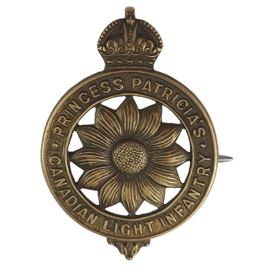 WW1 Canadian PPCLI Cap Badge - Pinback