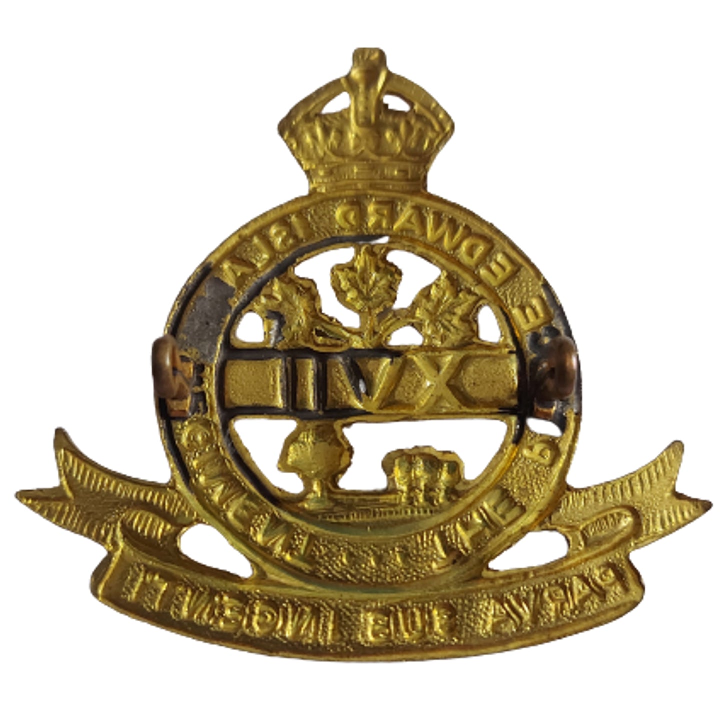 WW2 PEI Prince Edward Island Regiment Cap Badge