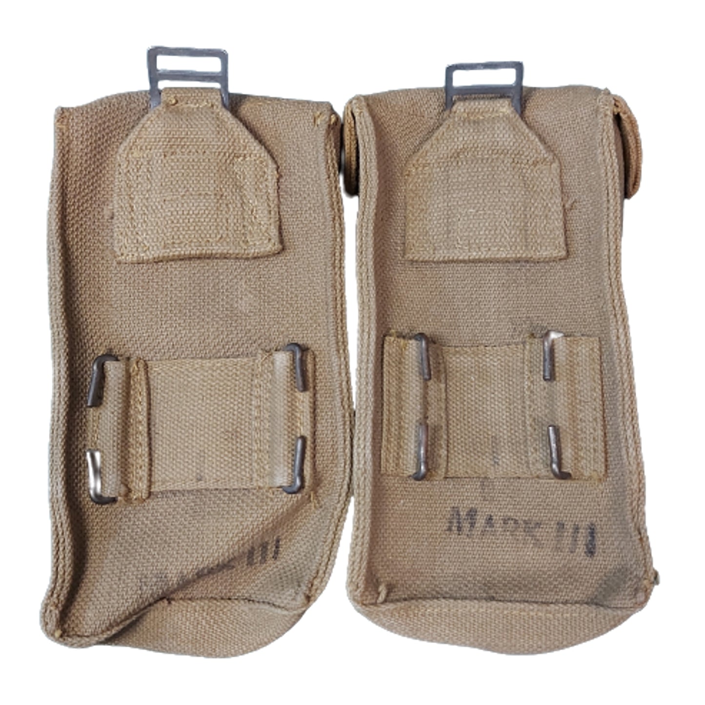 WW2 British P37 Mk.III Bren Gun Magazine Pouches 1944