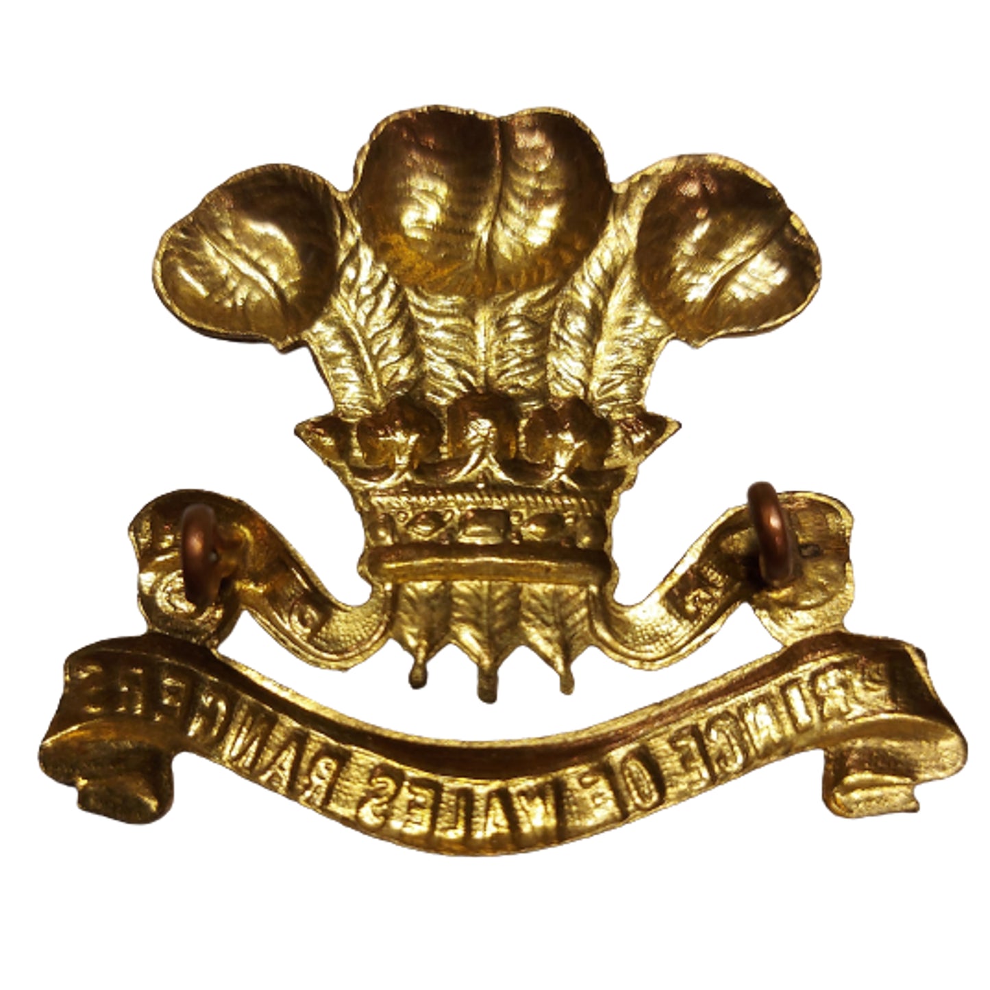 WW2 Canadian Prince Of Wales Rangers Peterborough Cap Badge