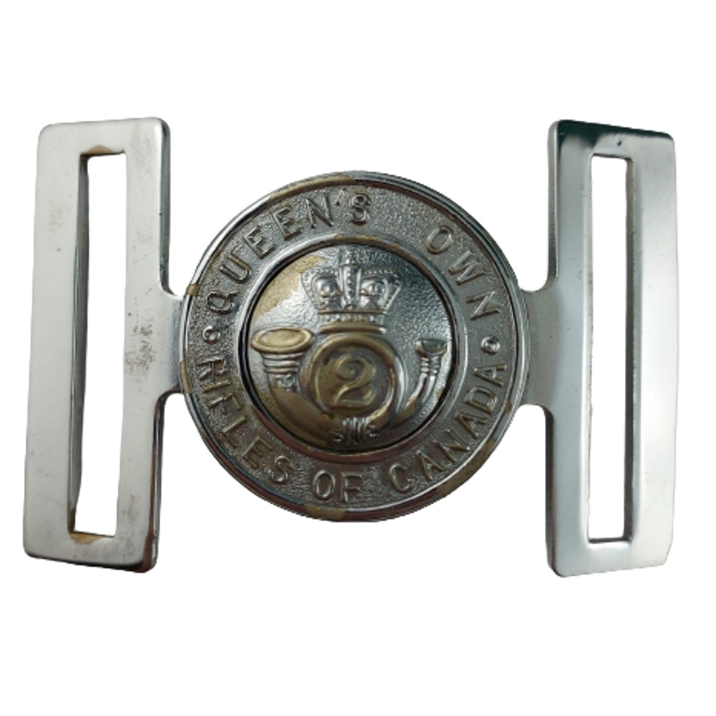 Post-WW2 QOR Queen's Own Rifles Belt Buckle