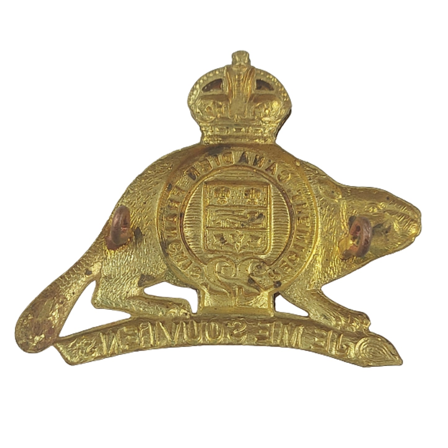WW2 Canadian R22R Royal 22nd Regiment Cap Badge