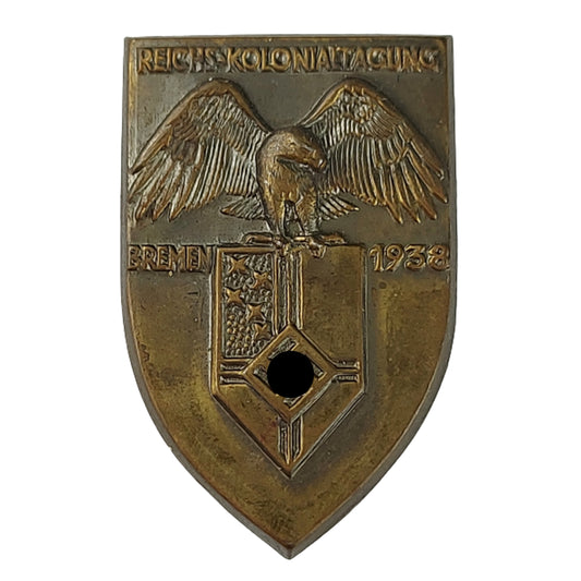 1938 German Reichs Kolonialtagund Badge
