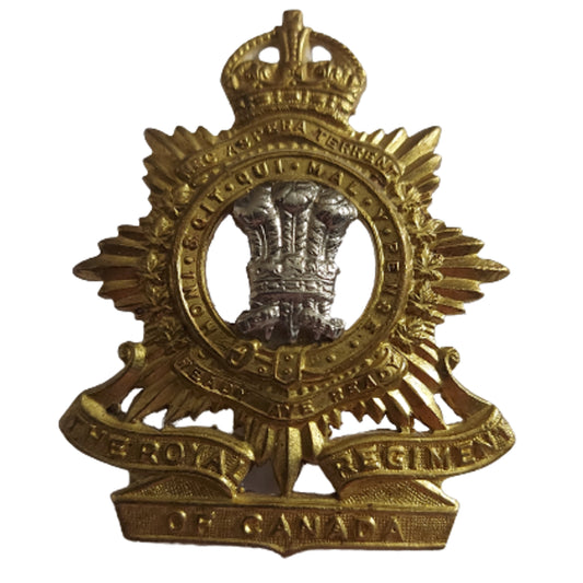 WW2 Royal Regiment Of Canada Cap Badge