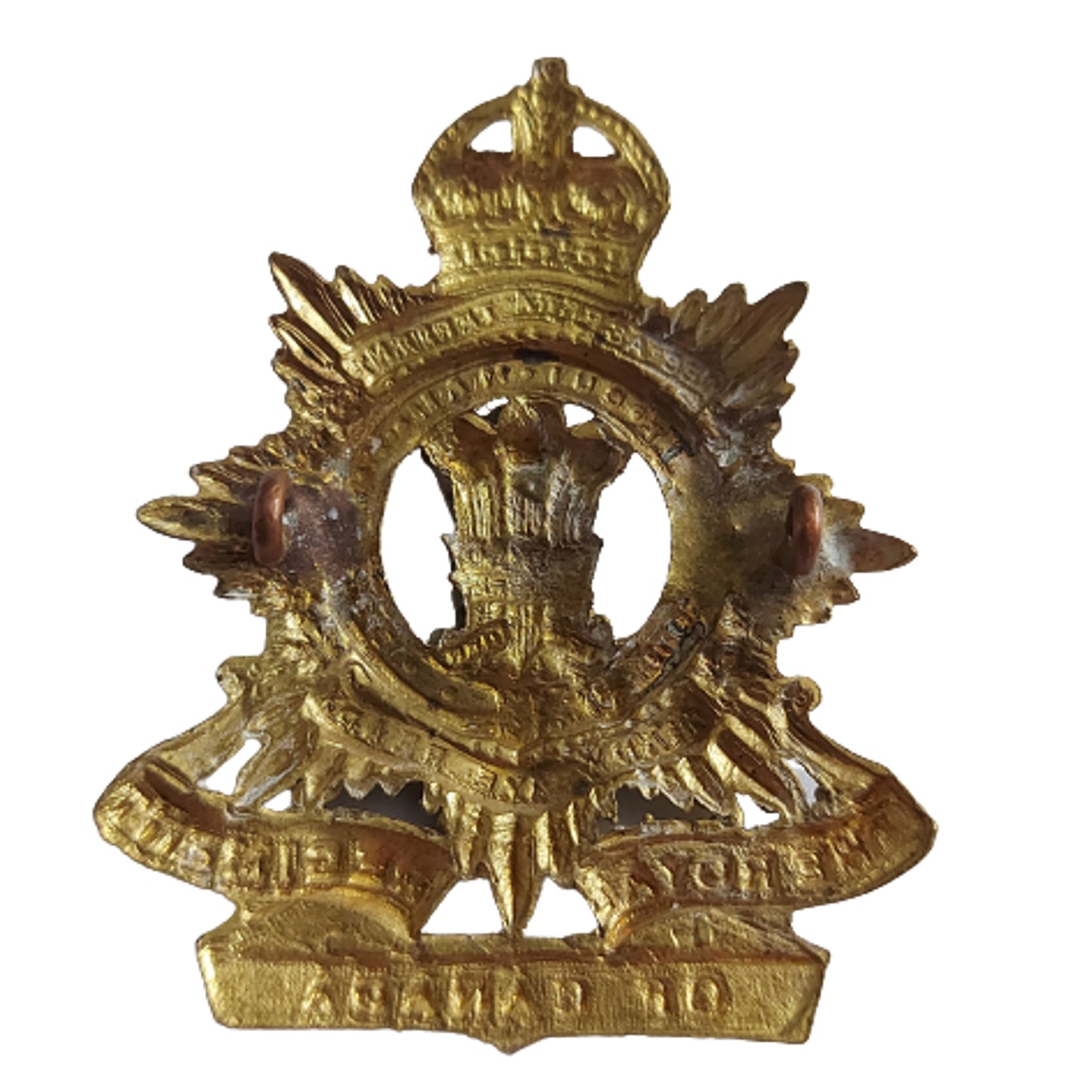 WW2 Royal Regiment Of Canada Cap Badge