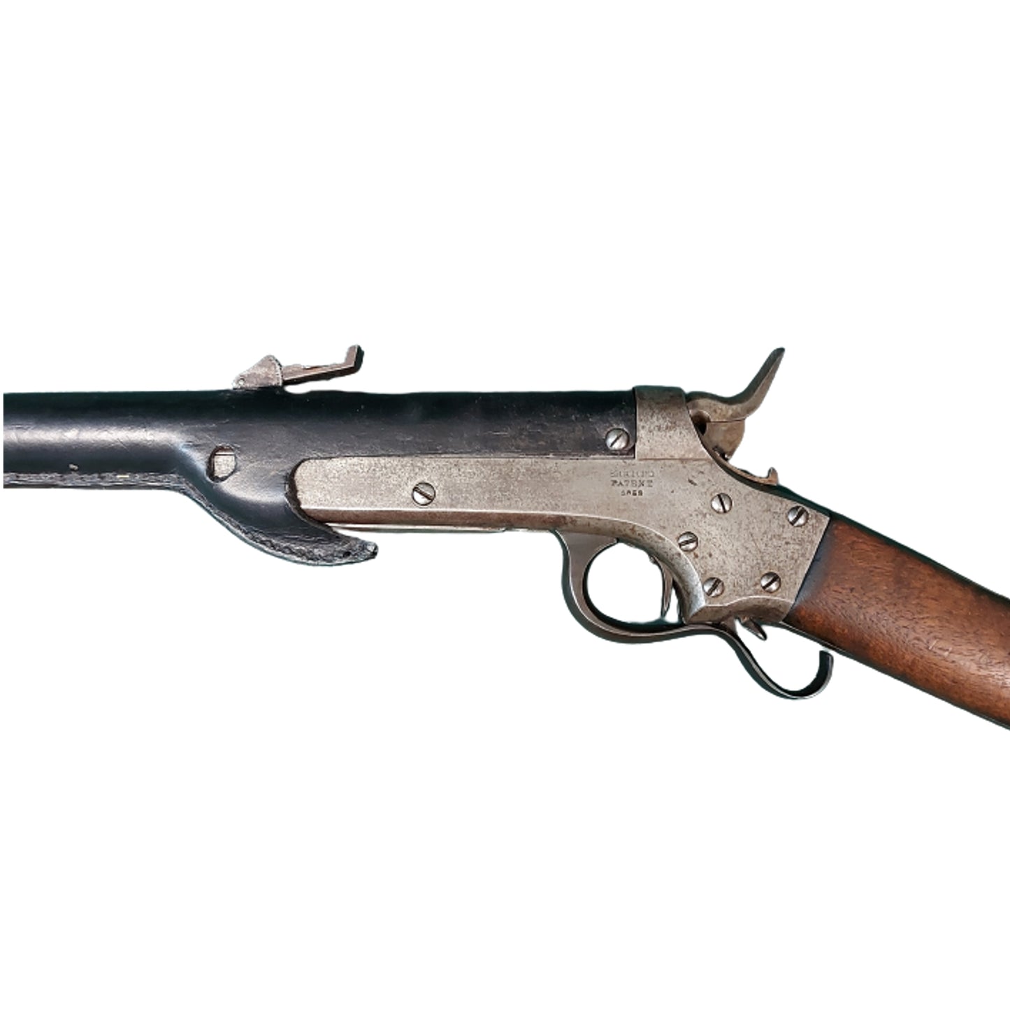 Antique U.S. Civil War Sharps & Hankins M1862 Naval Carbine