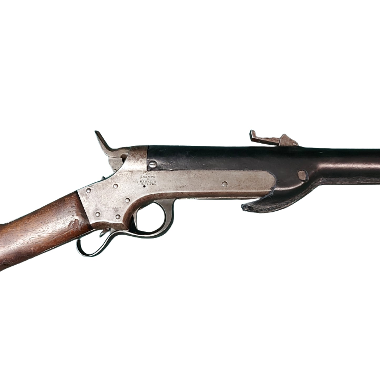 Antique U.S. Civil War Sharps & Hankins M1862 Naval Carbine