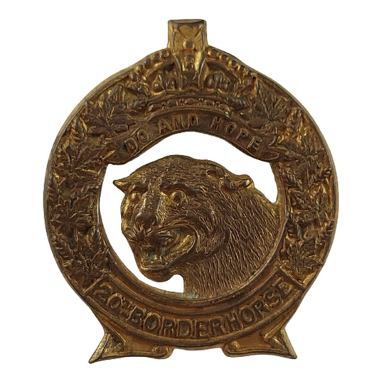 Pre-WW1 Canadian 20th Border Horse Collar Badge - Ellis 1912