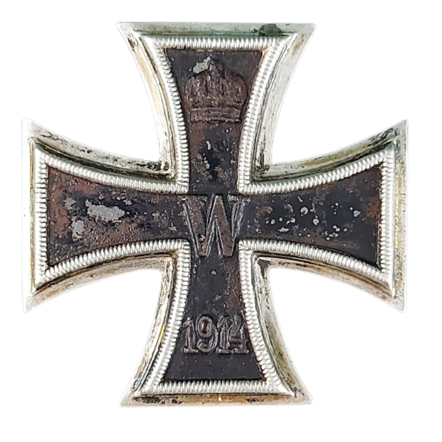 WW1 German First Class Iron Cross With Inscription
