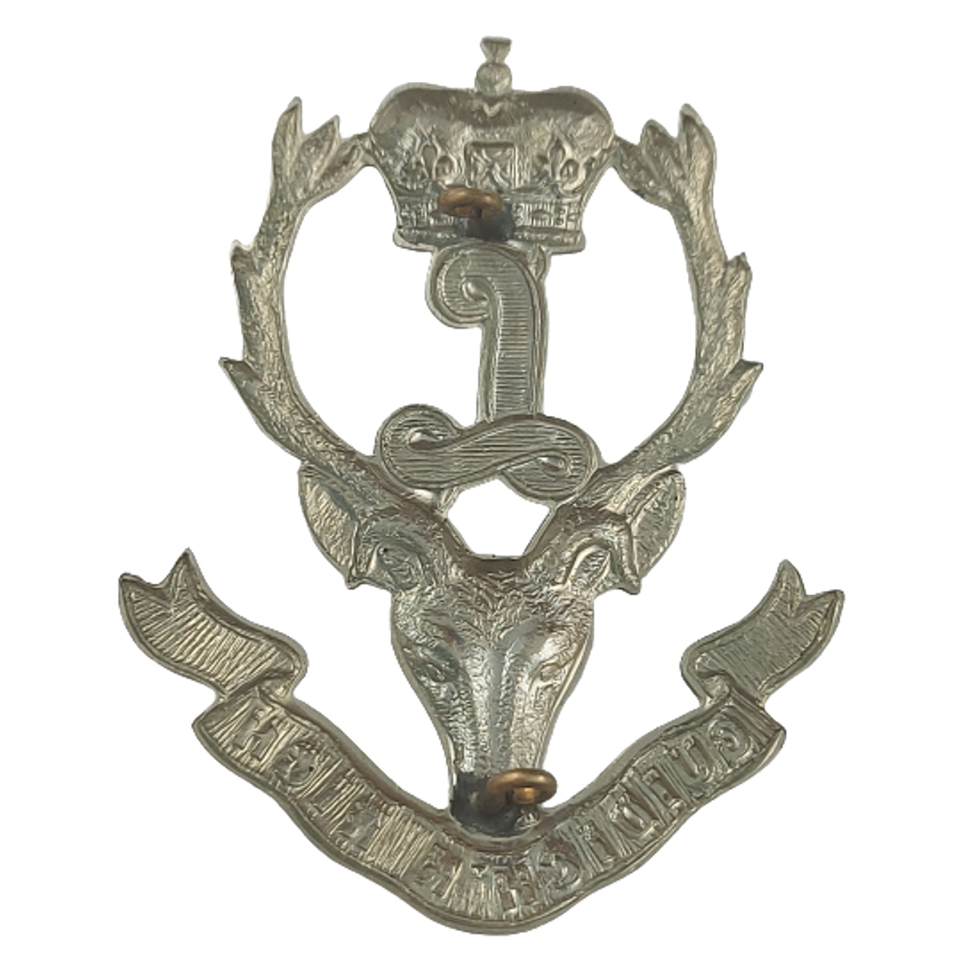 WW2 Seaforth Highlanders Of Canada Cap Badge With Tartan Backing ...