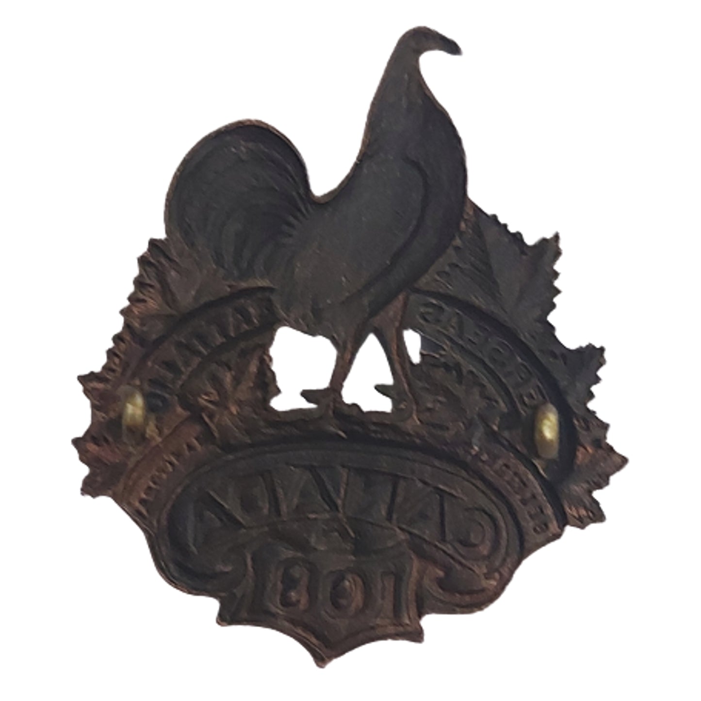 WW1 Canadian 108th Battalion Cap Badge - Selkirk Manitoba