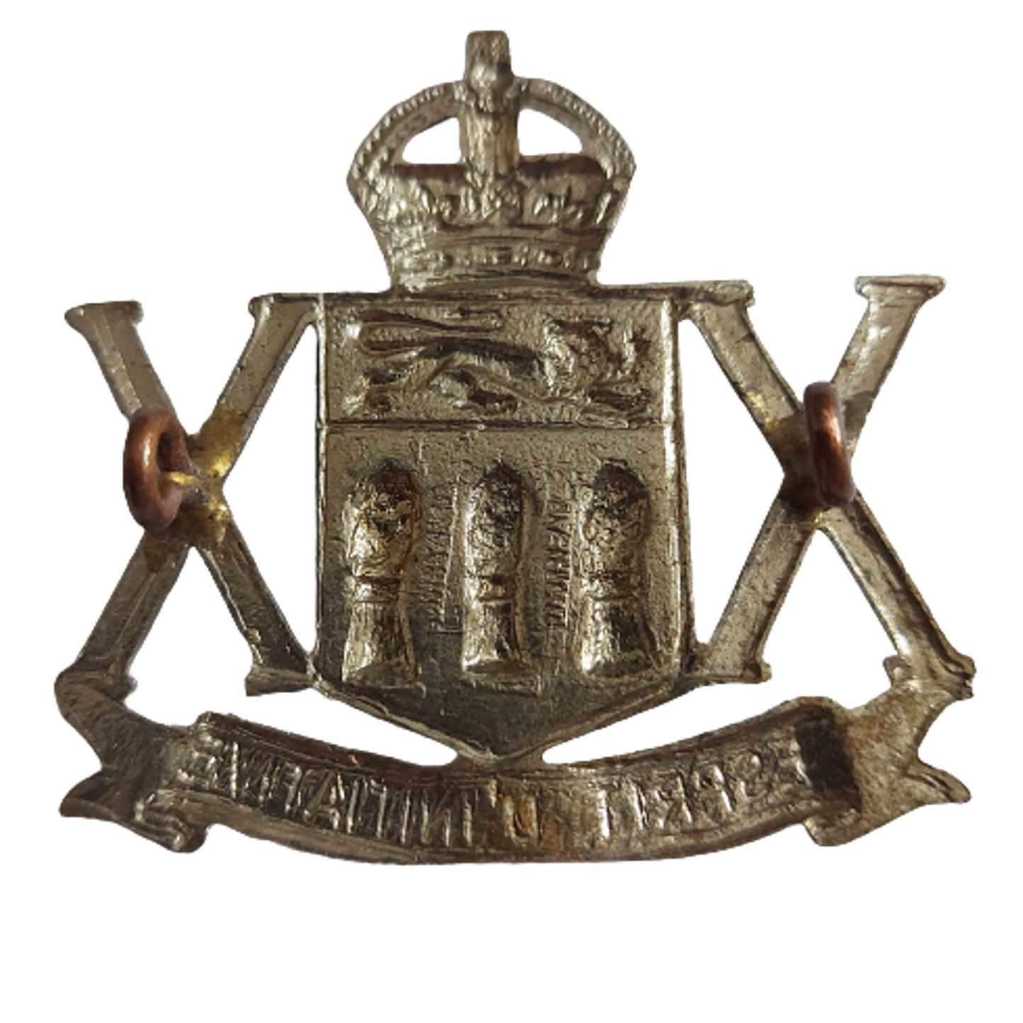 Post-WW2 1949 20th Saskatchewan Armored Corps Cap Badge