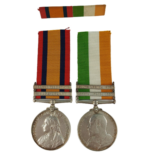 Pre-WW1 KSA King's South Africa QSA Queen's South Africa Medal Pair
