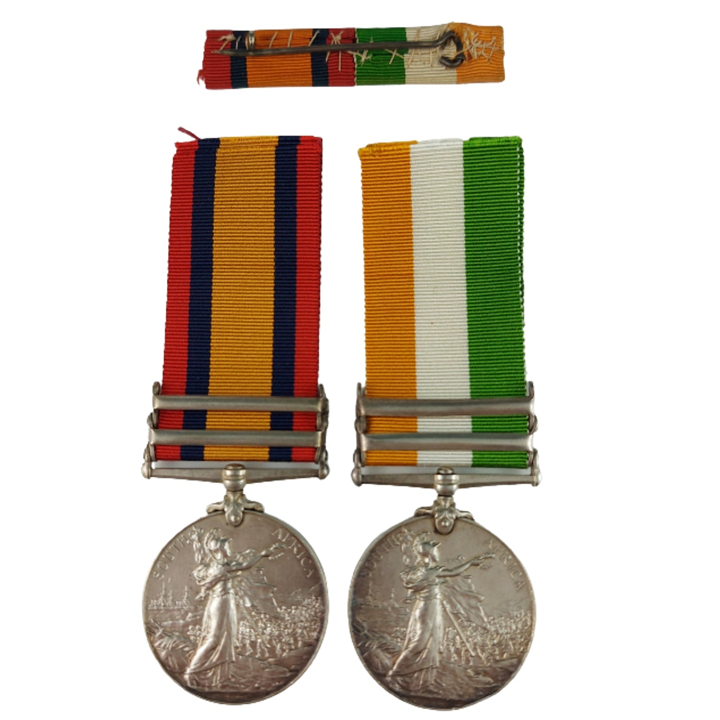 Pre-WW1 KSA King's South Africa QSA Queen's South Africa Medal Pair
