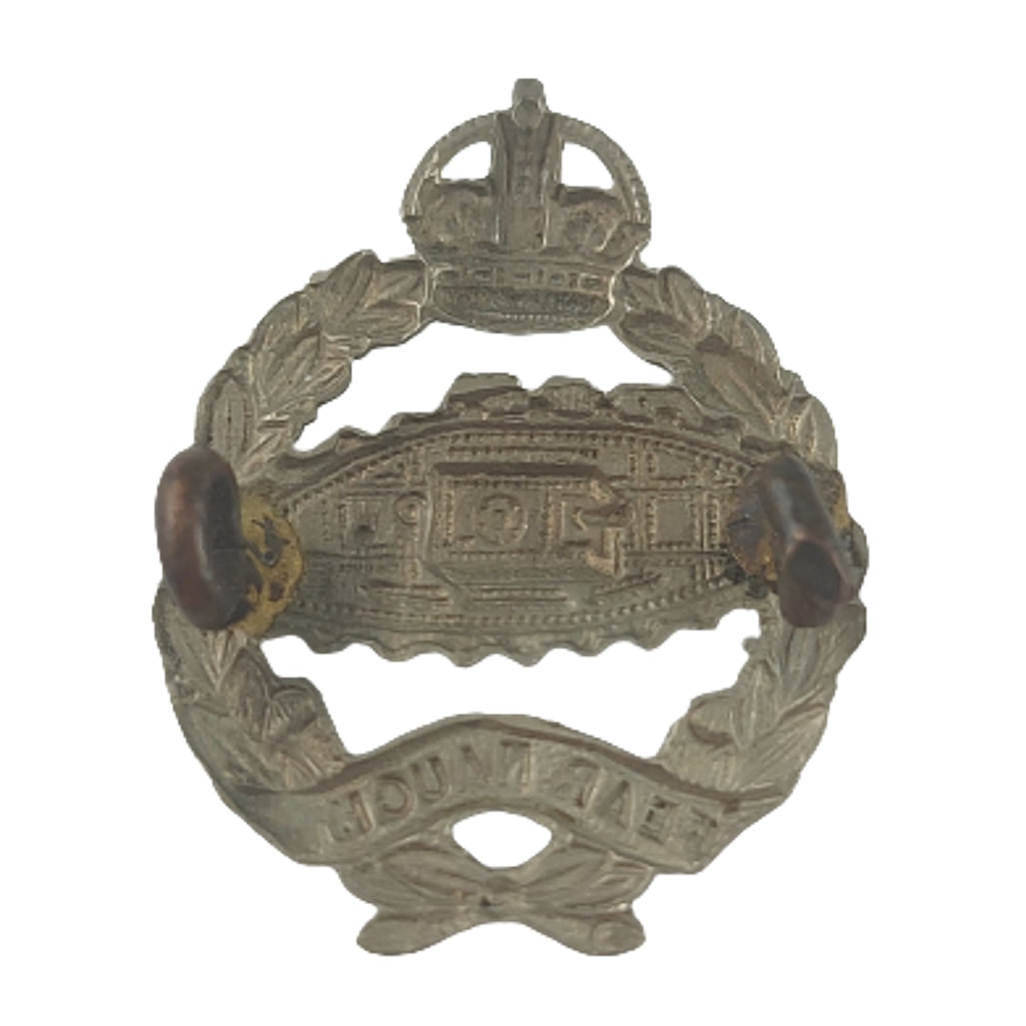 WW2 British RAC Royal Armor Corps Collar Badge