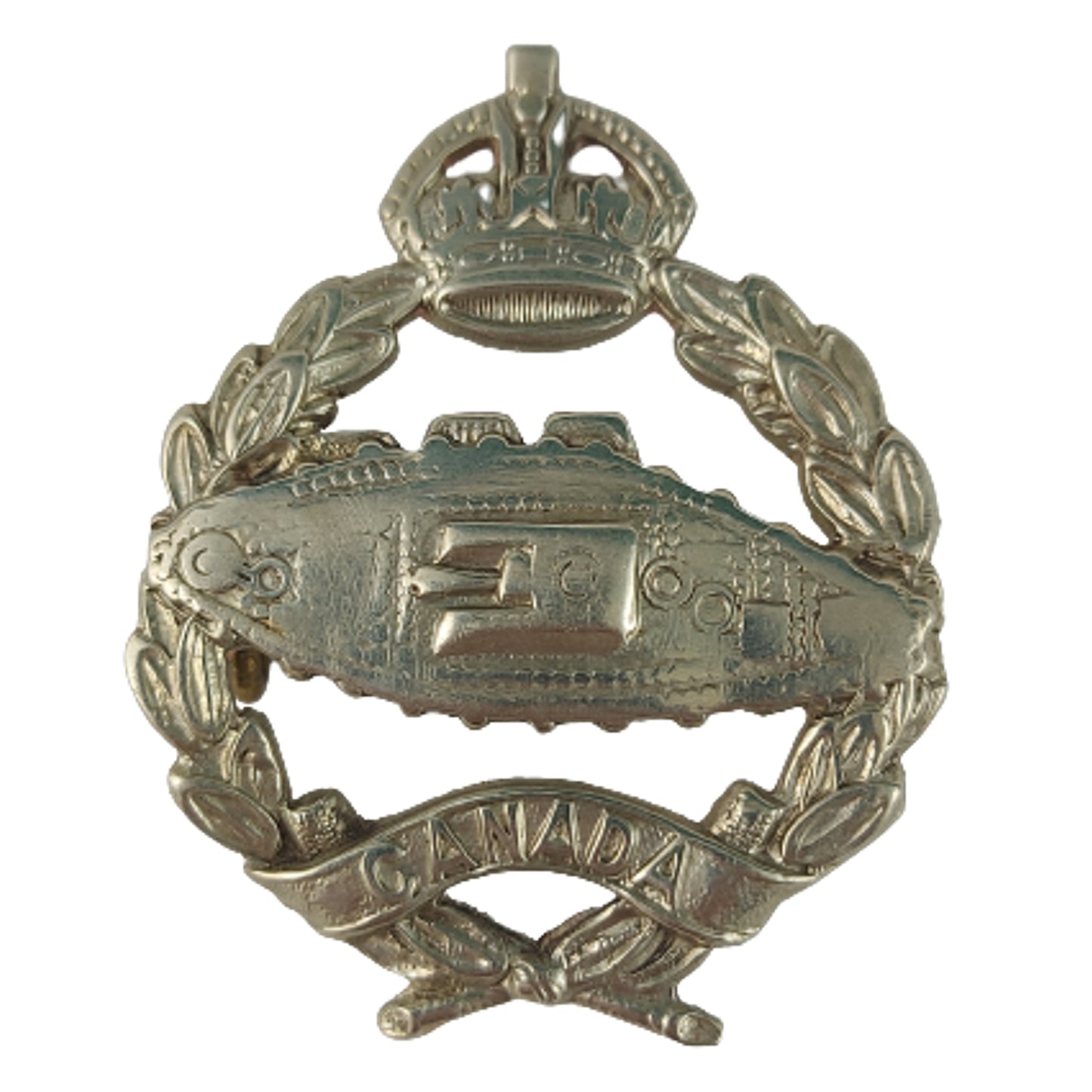 WW2 Canadian Armoured Corps (Tank) cap Badge