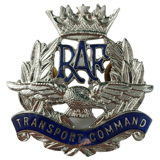 WW2 RAF Royal Air Force Transport Command Cap Badge