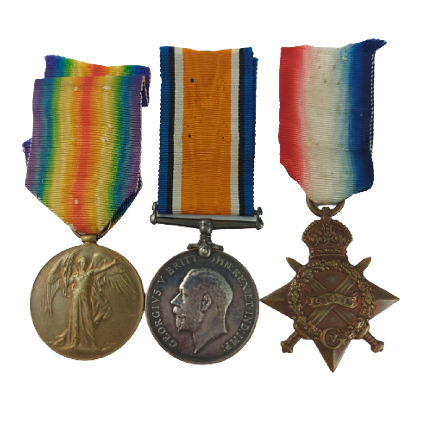 WW1 Canadian Medal Trio - 10th Battalion Calgary Alberta