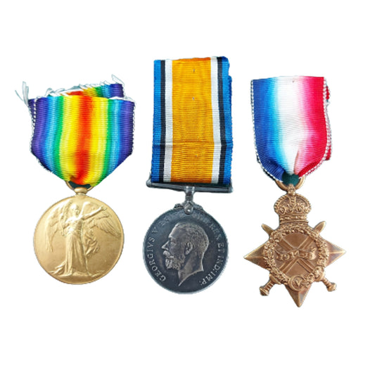 WW1 British Medal Trio - RAMC Royal Army Medical Corps