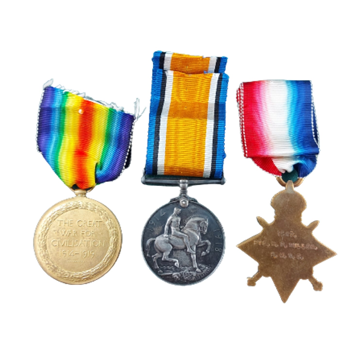 WW1 British Medal Trio - RAMC Royal Army Medical Corps