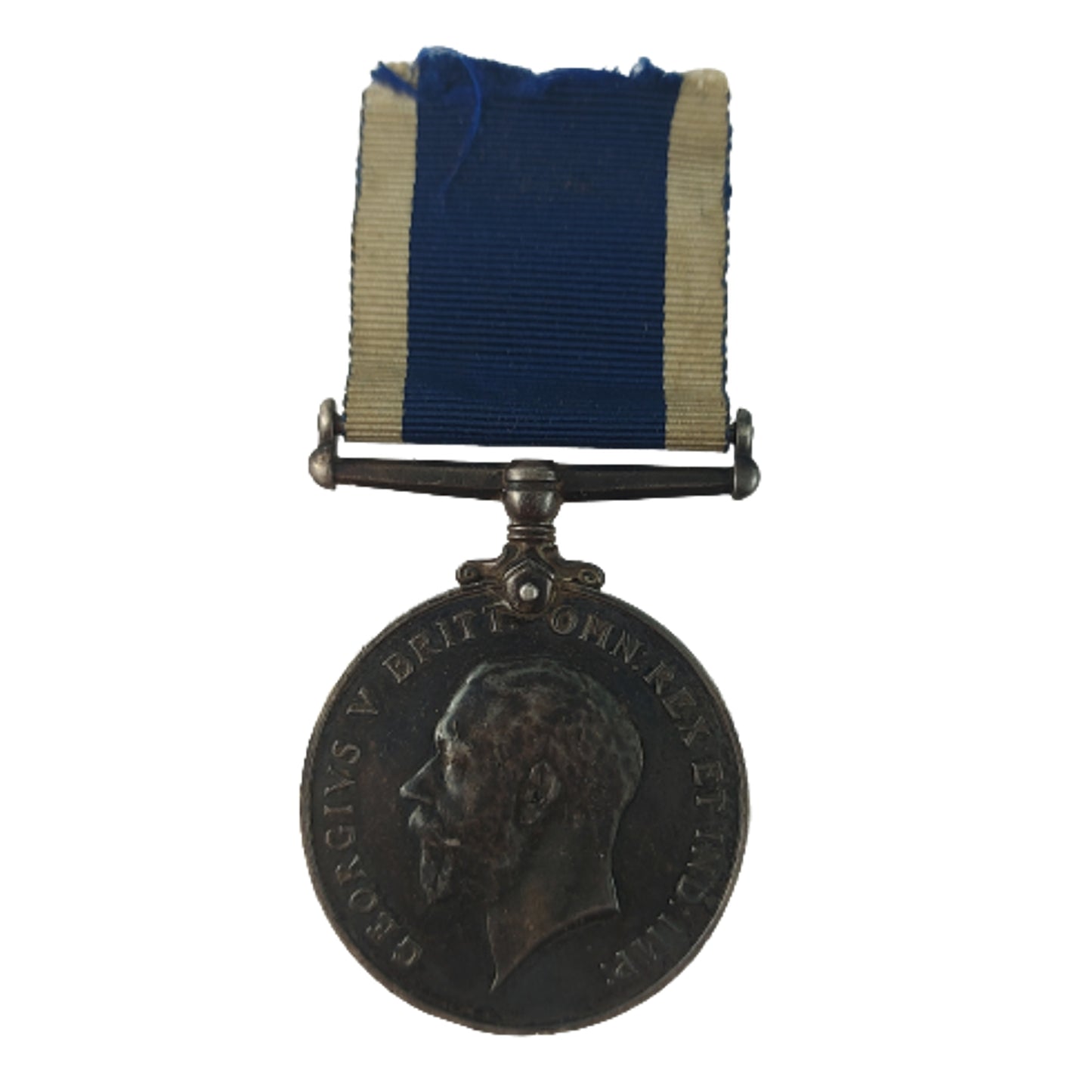 WW1 RN British Royal Navy Long Service Medal - HMS Pembrooke