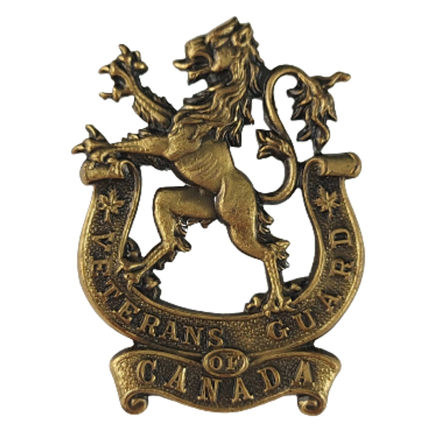 WW2 Veterans Guards Of Canada Officer's Cap Badge - Scully Montreal