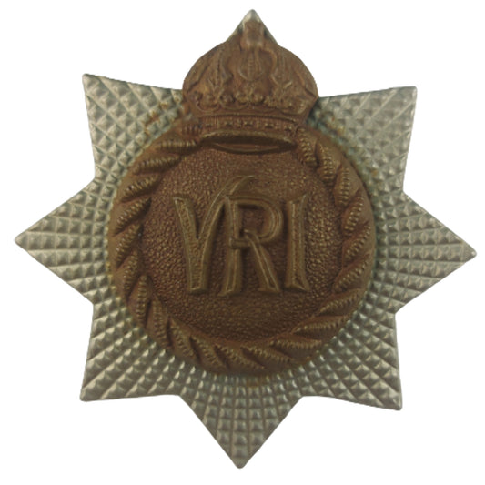 WW1 Canadian RCR Royal Canadian Regiment Cap Badge - Tiptaft