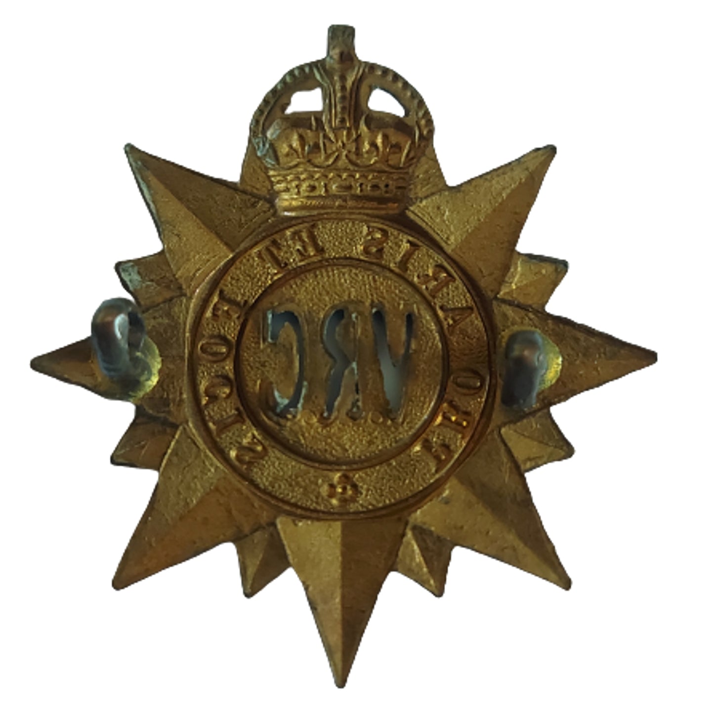 WW2 Canadian Victoria Rifles Of Canada Cap Badge