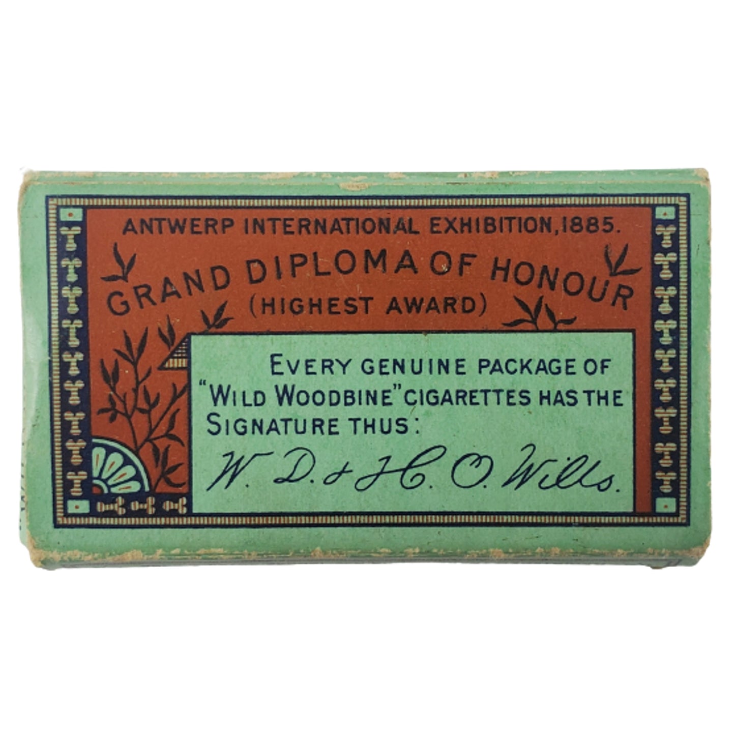 WW1 British Wild Woodbine Cigarette Package