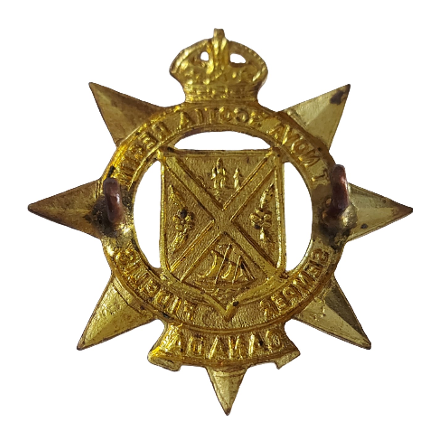 WW2 Canadian West Nova Scotia Regiment Cap Badge